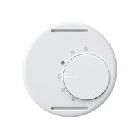 UP-Frontscheibe basico weiss für Raumthermostat ohne Schalter