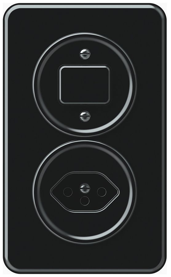 UP-Kombination origin Sch 3/1L + 1×T13 88×148mm schwarz