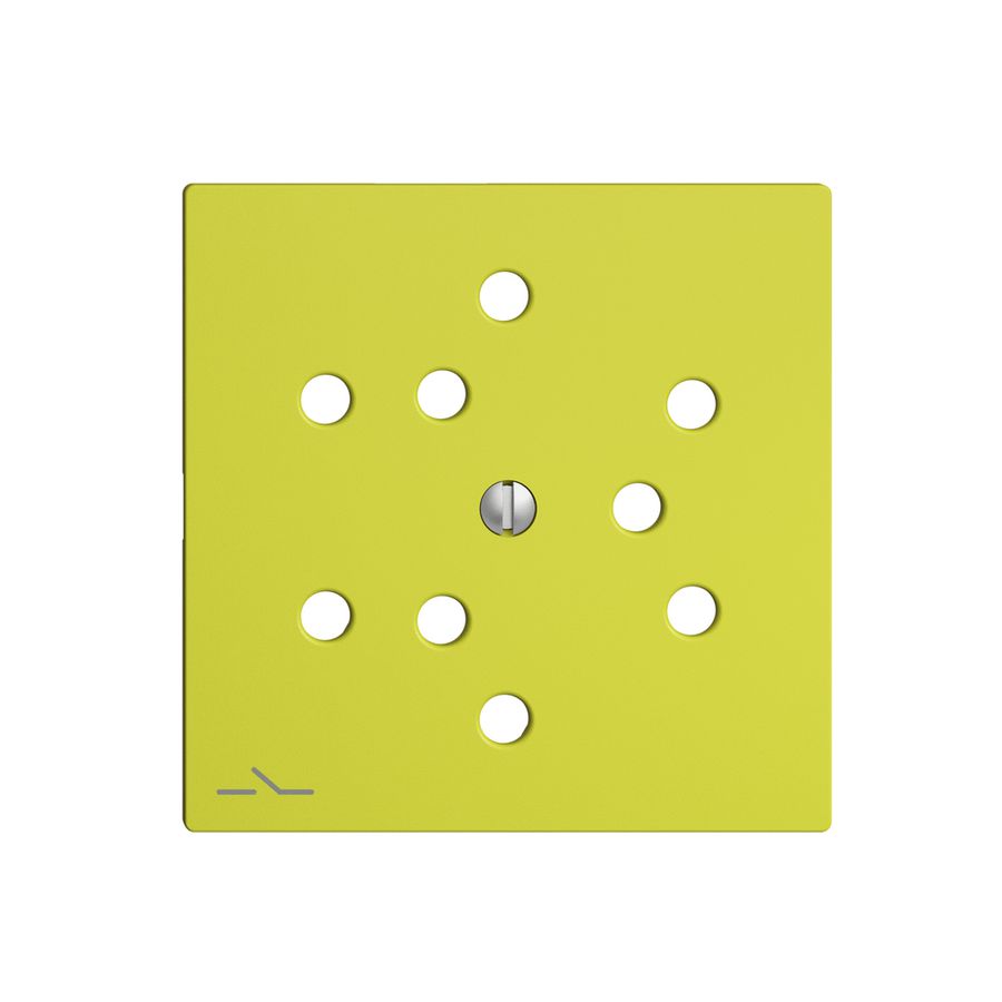 Plaque frontale 3×T12,S EDIZIOdue lemon