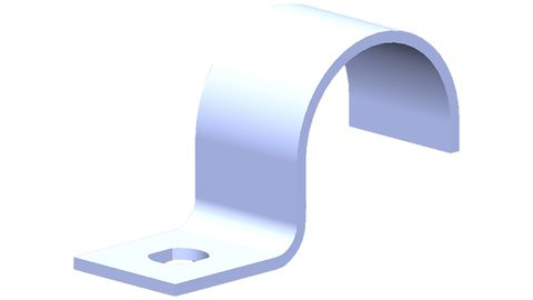 Stahl rostfrei 1-lappig