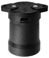 Portalampada d'illuminazione Woertz E27 per viti nero