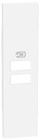 Abdeckung Legrand Living Now 2×USB 22×86×7mm weiss IP20
