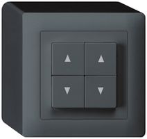 Interrupteur pour stores AP kallysto anthracite avec 4 touches