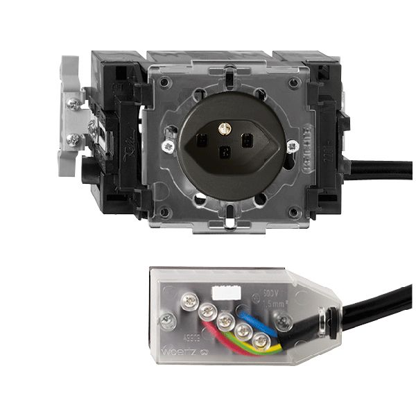 EB-Steckdose FH JK53SNFK.L2 T23 schwarz