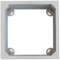 Telaio AP Feller EDIZIOdue 3×3 legno duro laccato combinazione INC SNAPFIX® bi