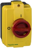 AP-Not-Aus-Schalter Schneider Electric Vario 20A 3P rot IP55