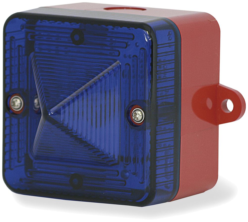 Lampada flash Comax L101 5J 230VAC 35mA IP66 blu