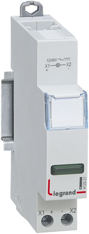 REG-Signallampe Legrand CX3 LED blau 12…48VAC/DC