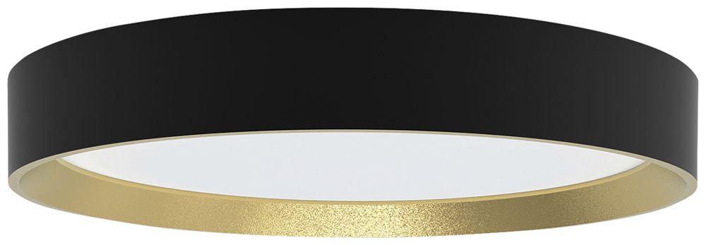 LED-Deckenleuchte Philips Hanno 24W 2700lm 2700K Ø384mm schwarz/gold