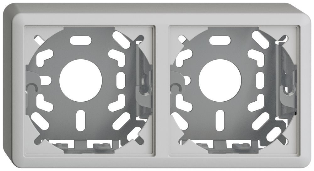 AP-Kopfzeile EDIZIOdue 1×2 FX39 hellgrau