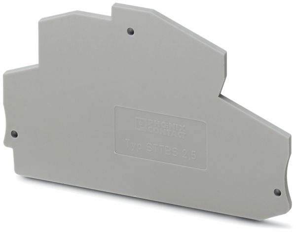 Abschlussdeckel für STTBS 2.5 grau