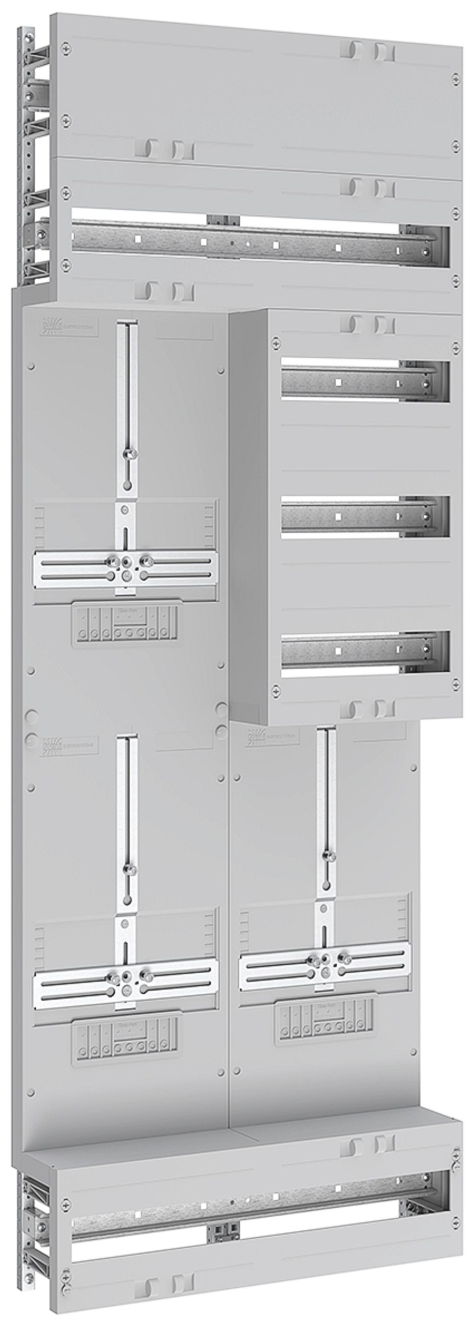Montant complet SE Prisma XS 3 tableaux compt.2 parts 9 rangées 500×1350mm