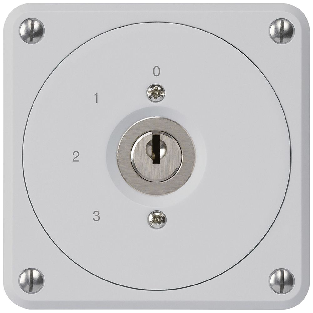 Interrupteur à clé ENC robusto sans clapet 5/1P gris pour combinaison