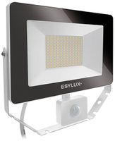 Proiettore LED ESYLUX AFL BASIC, 50W 3000K 5000lm 240×60×230mm IP65, bianco