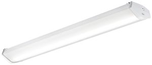 LED-Decken-/Pendelleuchte DeltaWing 50W 840 1200mm IP44 weiss
