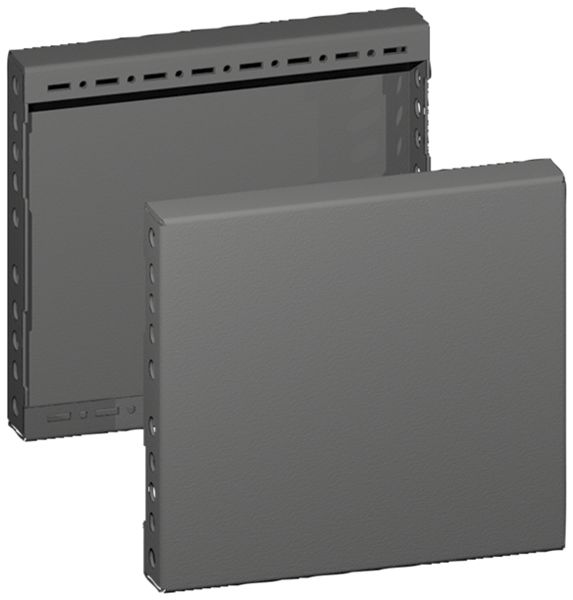 Cache-socle Rittal VX 8660.041 200mm kit latéral noir acier 2pcs