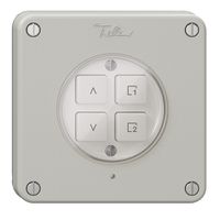 Interruttore tapparelle 1K/4T scena NEVO Wiser N.CO grigio chiaro