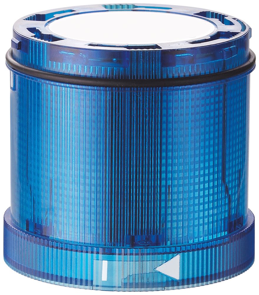 Lampe flash et permanente WERMA TwinFLASH Classic, 24VDC, 70mm, bleu