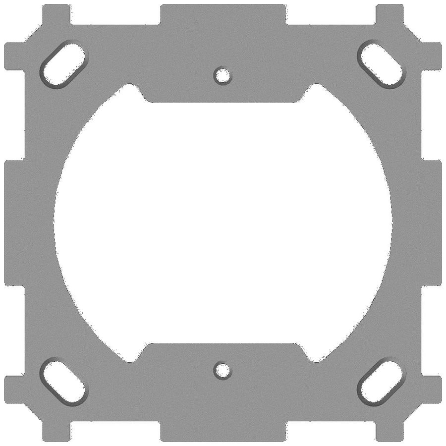 Plaque de fixation ENC ABB freenet Easy RJ45 pour CLASSIC et SIDUS 77×77mm