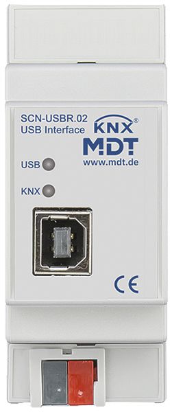 REG-Interface KNX MDT SCN-USBR.02 USB 2TE 9600Bd LED