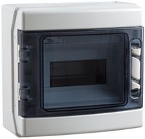 Scatola AP Elcase 231×238×118mm 1×8 moduli IP65 IK08 650°C ABS/PC grigio