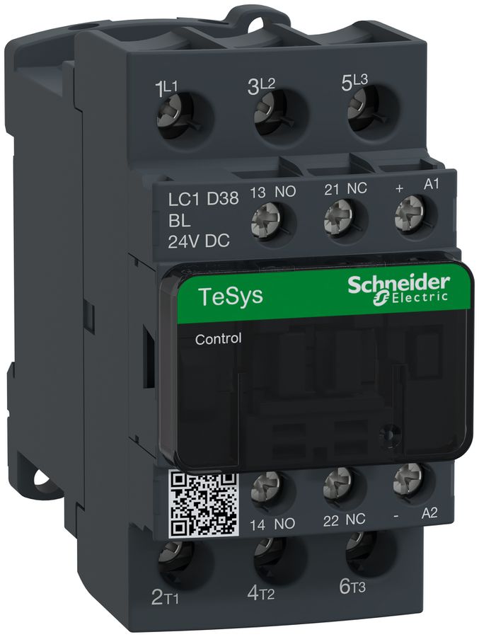 Schütz Schneider Electric LC1 38A 24V 1S+1Ö