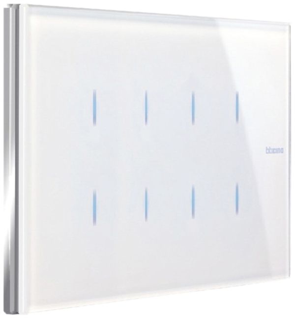 Tastermodul mit 8 Tasten 4 Module Axolute Whice