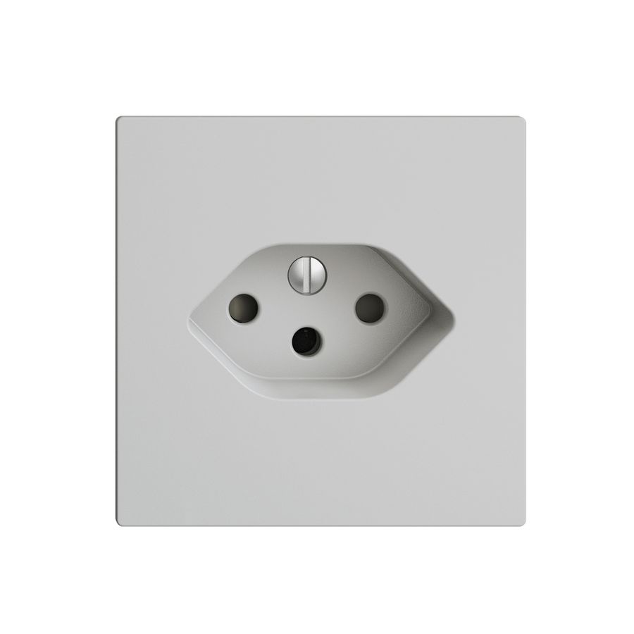 UP-Steckdose EDIZIOdue T13 hellgrau