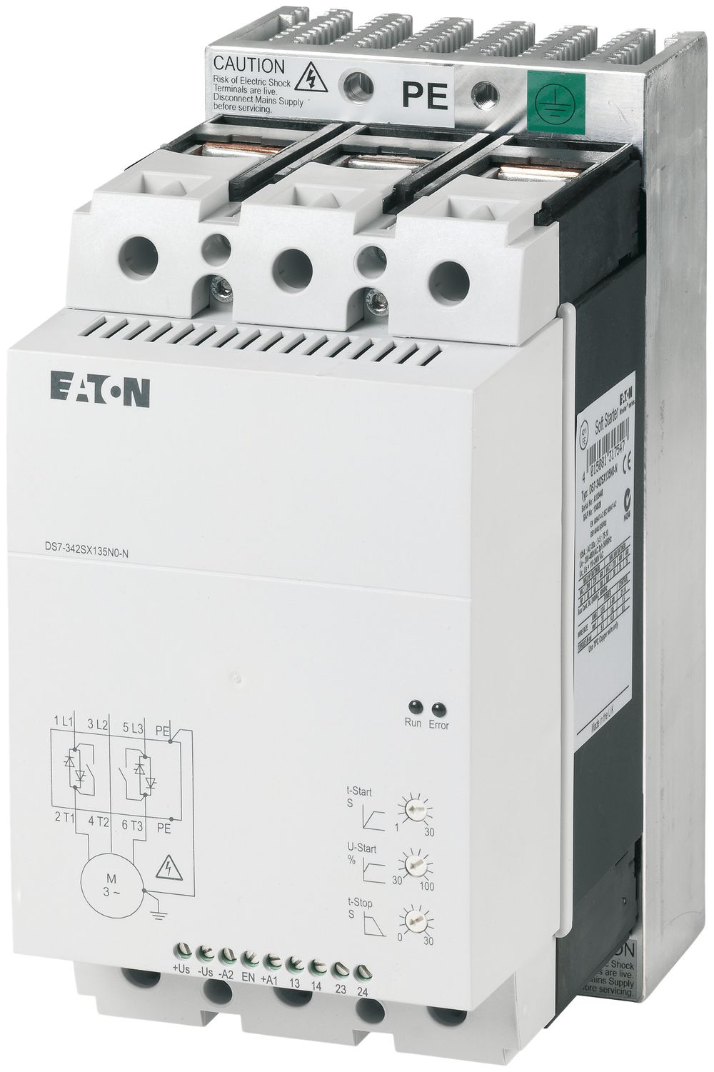 Softstarter Eaton DS7-342SX200N0-N 200A 3L/3L 200…480V Us:110…230VAC
