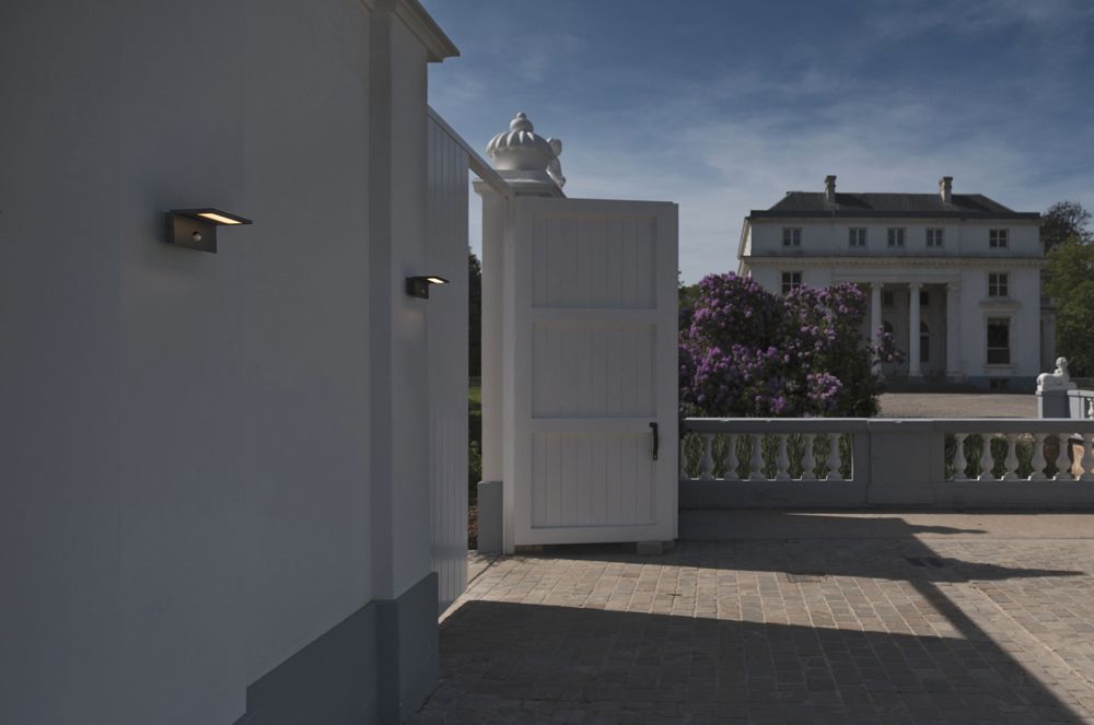 Applique LED SLV SENSOR WL 9.8W 560lm 3000K IP44 100° 170×86×135mm anthracite