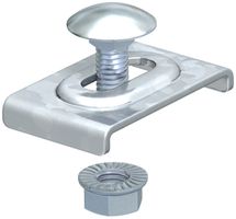Klemmlasche Bettermann mit Schraube M6×20mm zu Trennstegbefestigung