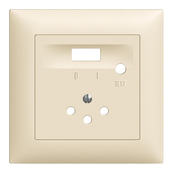 Frontset EDIZIOdue crema 88×88mm T12 FI