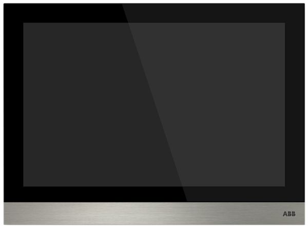 Stazione interna video ABB-Welcome IP touch 10, LAN/WiFi, DC/PoE, nero