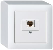 Scatola AP kallysto 1×RJ45u bianco