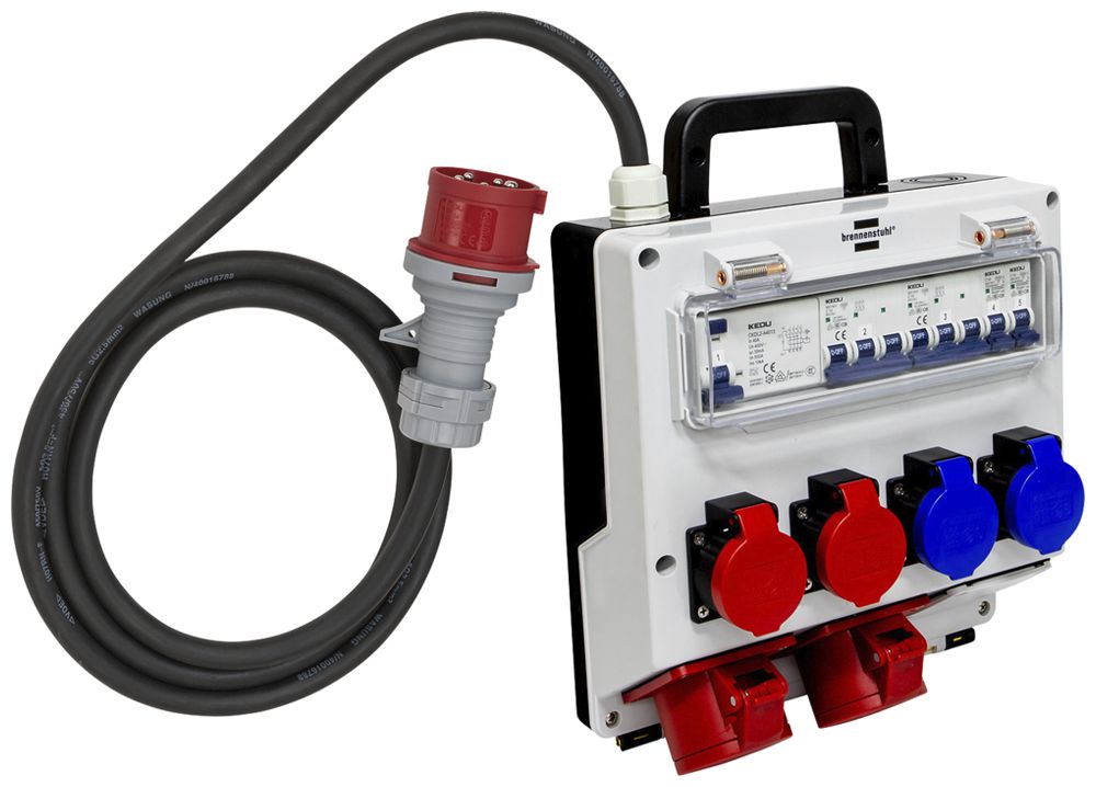 Stromverteiler Brennenstuhl CEE16 2.2m 2×CEE16/5 2×T23/T25