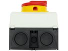 Sezionatore di carico AP Eaton P1-25/I2/SVB/HI11 3P 25A 690V 1NC 1NO IP65 rosso