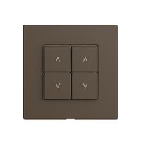 Bedienaufsatz zu Storenschalter 2K/4T Edue Wiser coffee