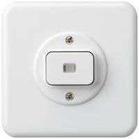 UP-Leuchtdrucktaster basico W/1L weiss