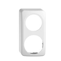 Capot AP STANDARDdue QX54 2×1 blanc 1×Ø50, 1×Ø58