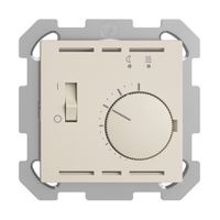 UP-Raumthermostat EDIZIOdue crema, mit Fühler