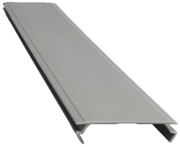 Abdeckstreifen SES AA45, PVC, 1m, dunkelgrau