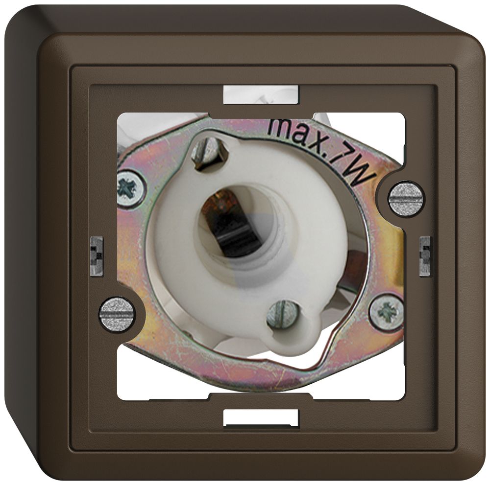 Lampada spia AP EDIZIOdue coffee 7W senza calotta piatta