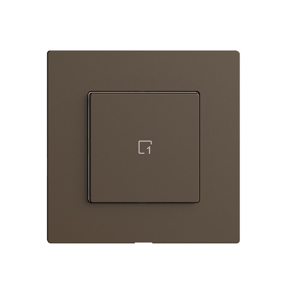 Szenentaster 1 Szene/1T Edue Wiser coffee