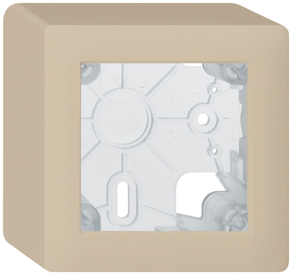 Scatola AP kallysto beige h=54mm