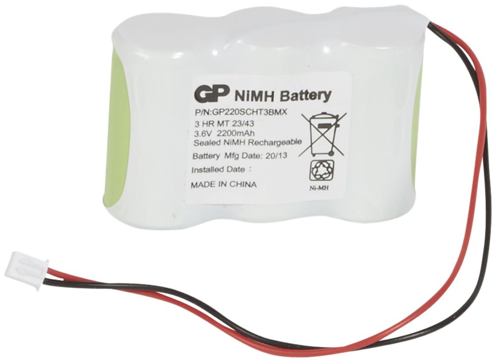 Akku NiMH 2×3.6V/2.2Ah zu Notleuchte LEG U34LED (1h 450lm/3h 200lm)