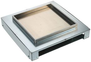 Boîte de tirage ZUG 384×384×50mm aluminium