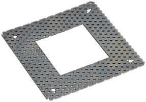 Cornice SLV per DOWNUNDER PUR, 80×80mm argento