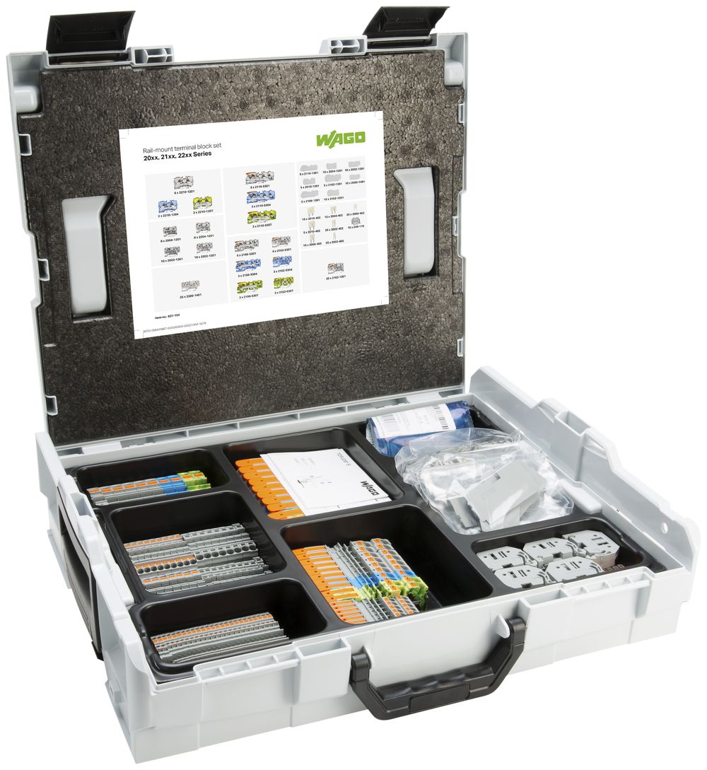 Jeu de bornes de connexion WAGO L-BOXX® 102; série 20xx, 21xx, 22xx