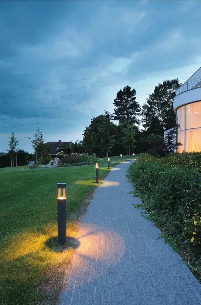 LED-Stehleuchte SLV SLOTS 65, 7W 340lm 3000K IP44 anthrazit