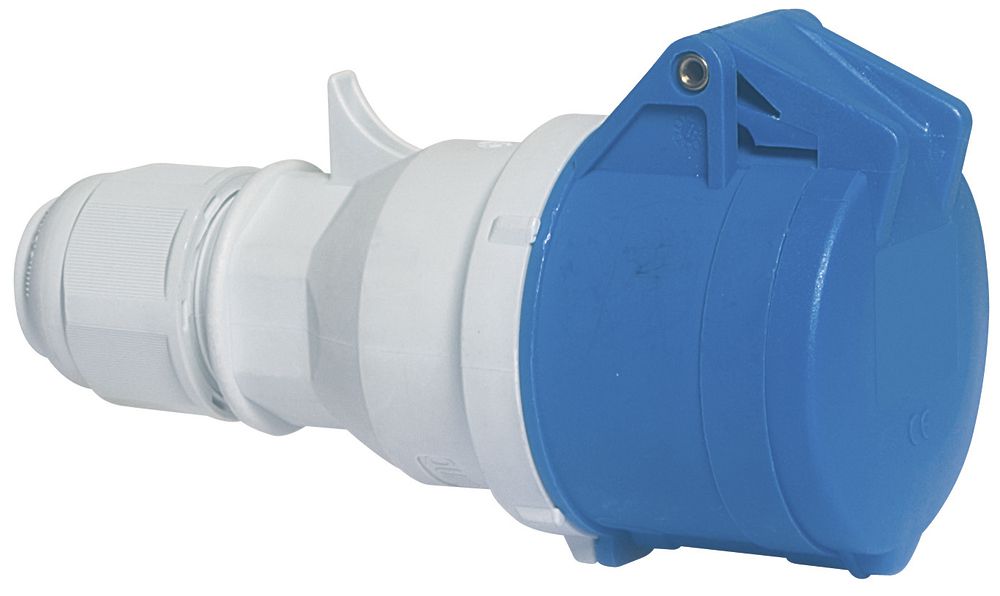 Prise mobile CEE Bals 16A 4P 230V 9h IP44 Ni QC